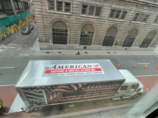 American Moving & Installation Inc. - Commercial Moving Company work photo
