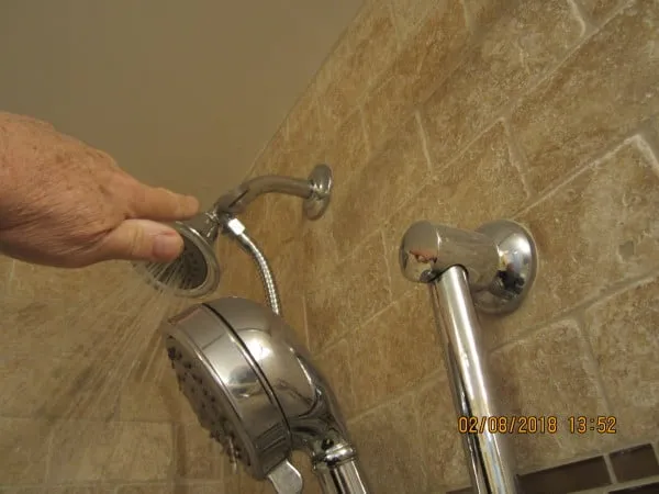 Bathroom 2 shower control leaks