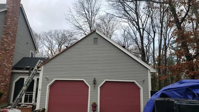 Garage — Taunton, MA — Maynard Roofing Company