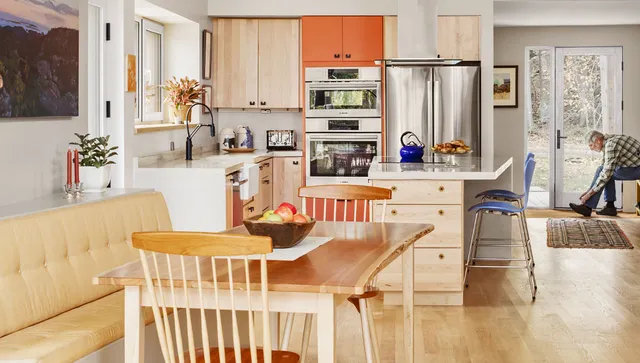Juniper Design Build's Evergreen House construction project kitchen