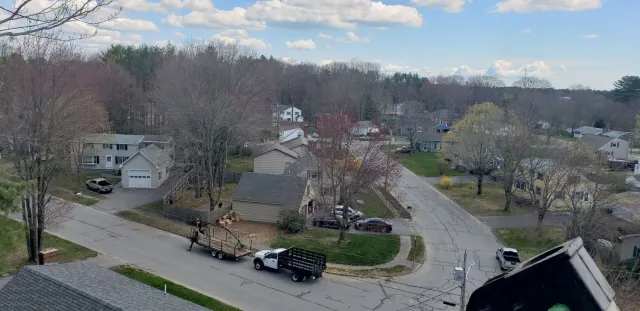 Aerial view of Patriot Rd Westbrook Maine