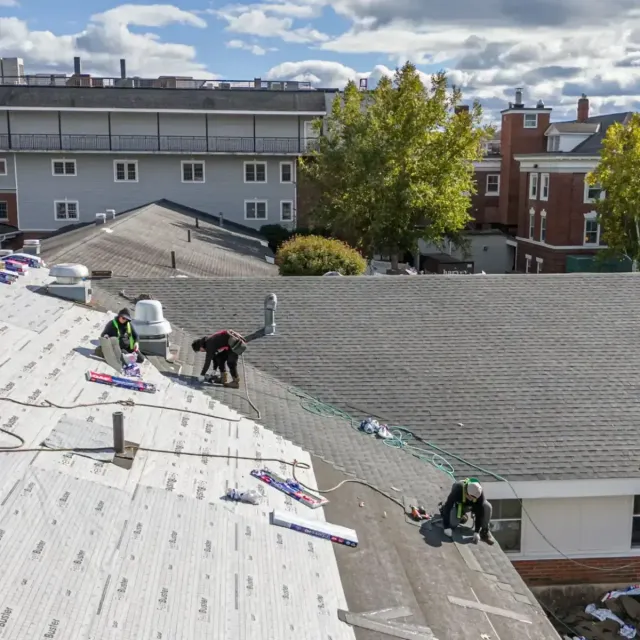 work photo from crownroofingma.com