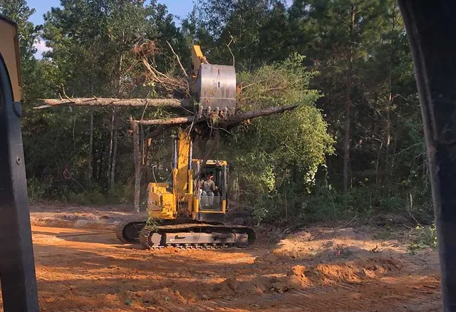 Digger Excavation work photo