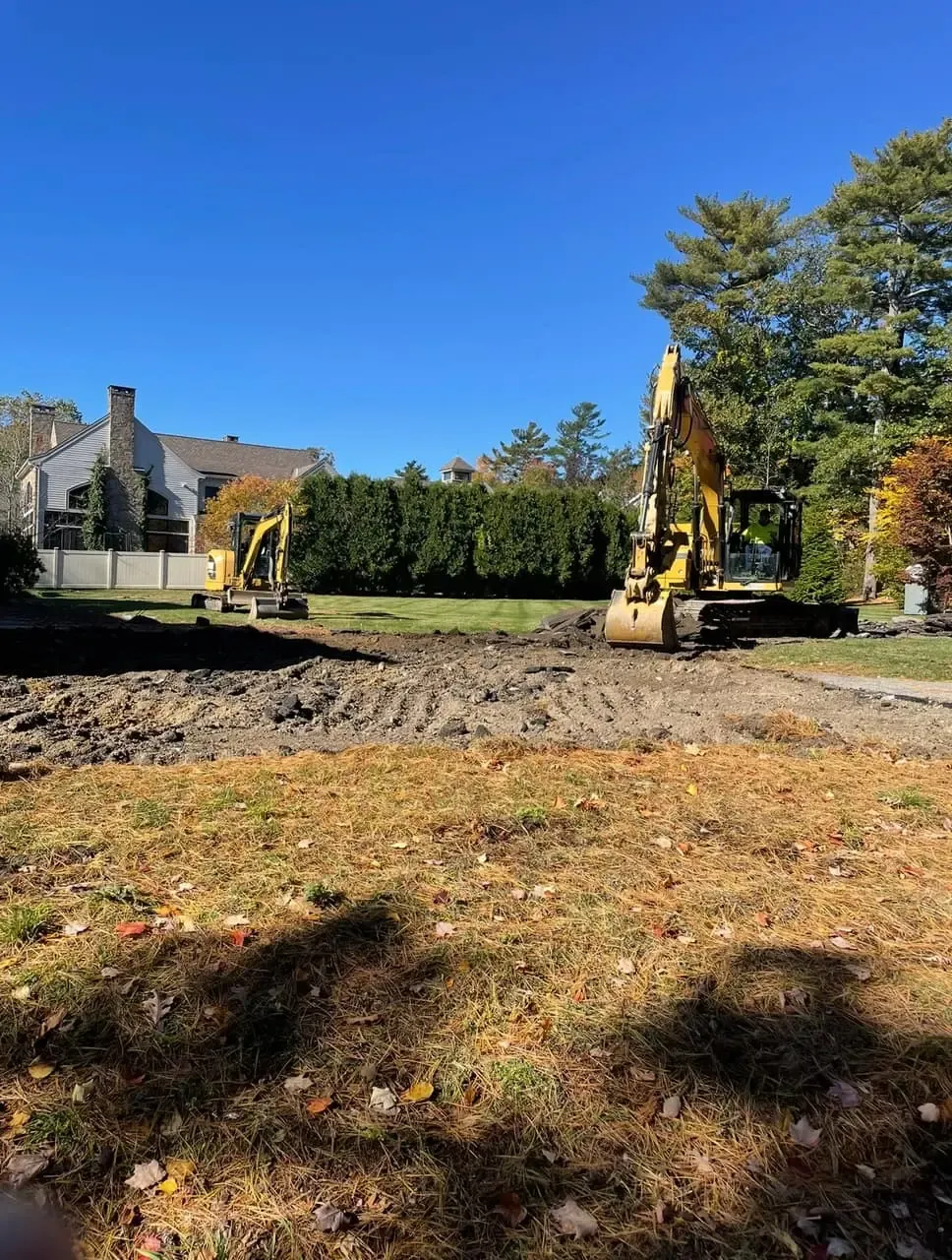 Legacy Excavation is a site-work contractor that provides turnkey lot preparation in Plymouth, MA