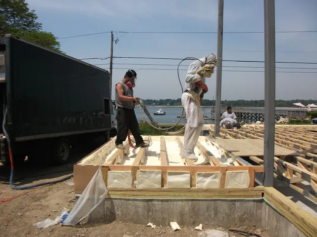 Beacon Spray Foam work photo