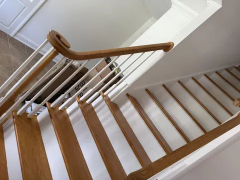 A hallway cleaned by Fab’s Cleaning