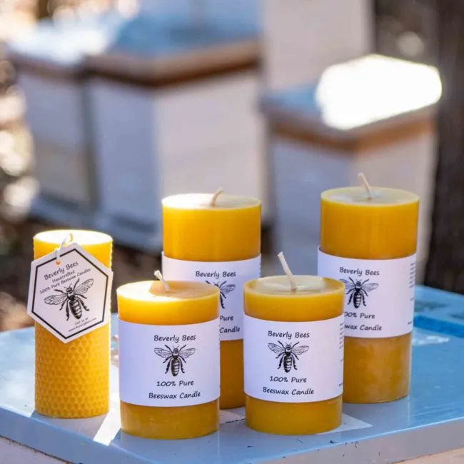 Beverly Bees Beeswax Candles