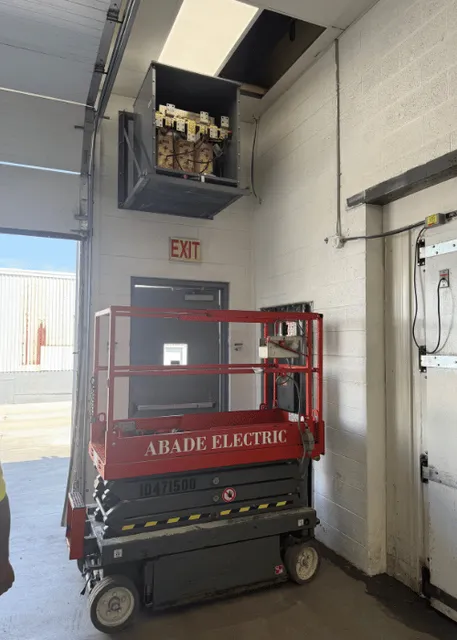 work photo from abadeelectricllc.com
