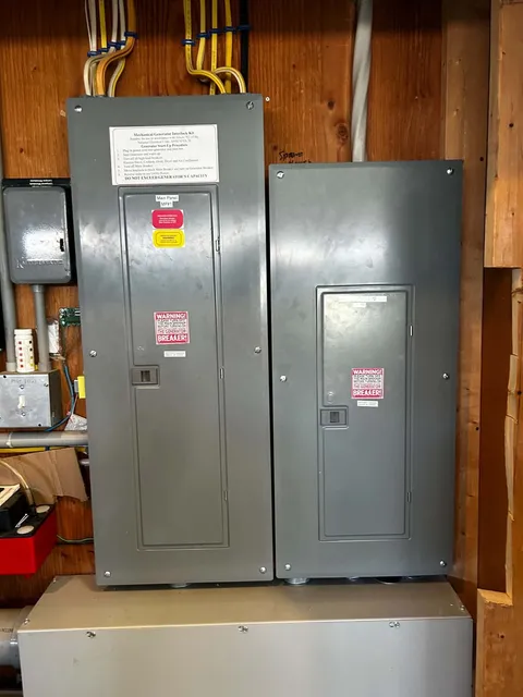 Finished electrical panel equipment