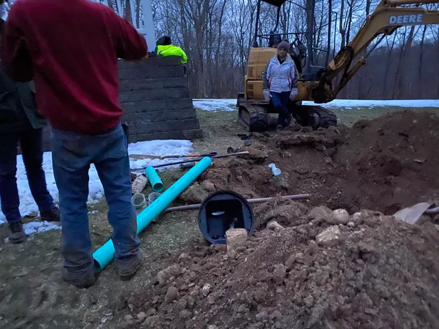 Septic System Solutions Higganum- Vincent Madore work photo