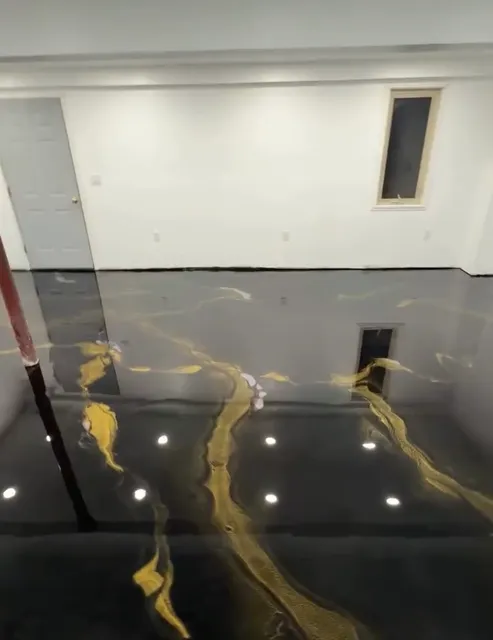 Luxury Fly Services LLC-Epoxy Floors & Venetian Walls Designs work photo