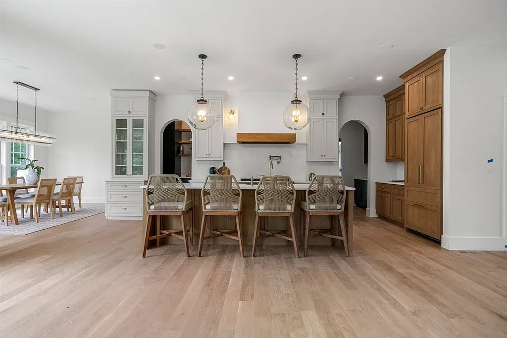 Hardwood flooring installation project by Paulista General Contractors"