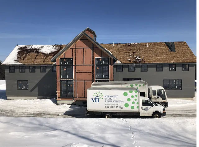 VFI truck parked in front of a home