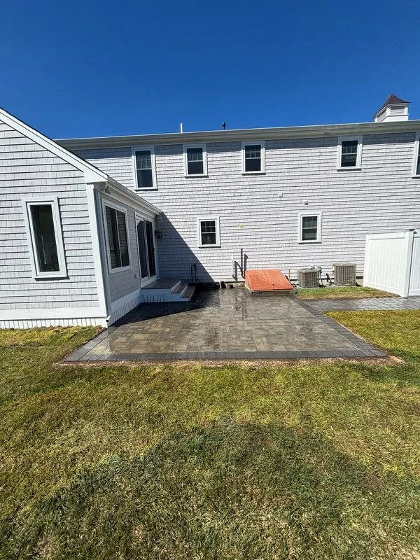 Patio installation