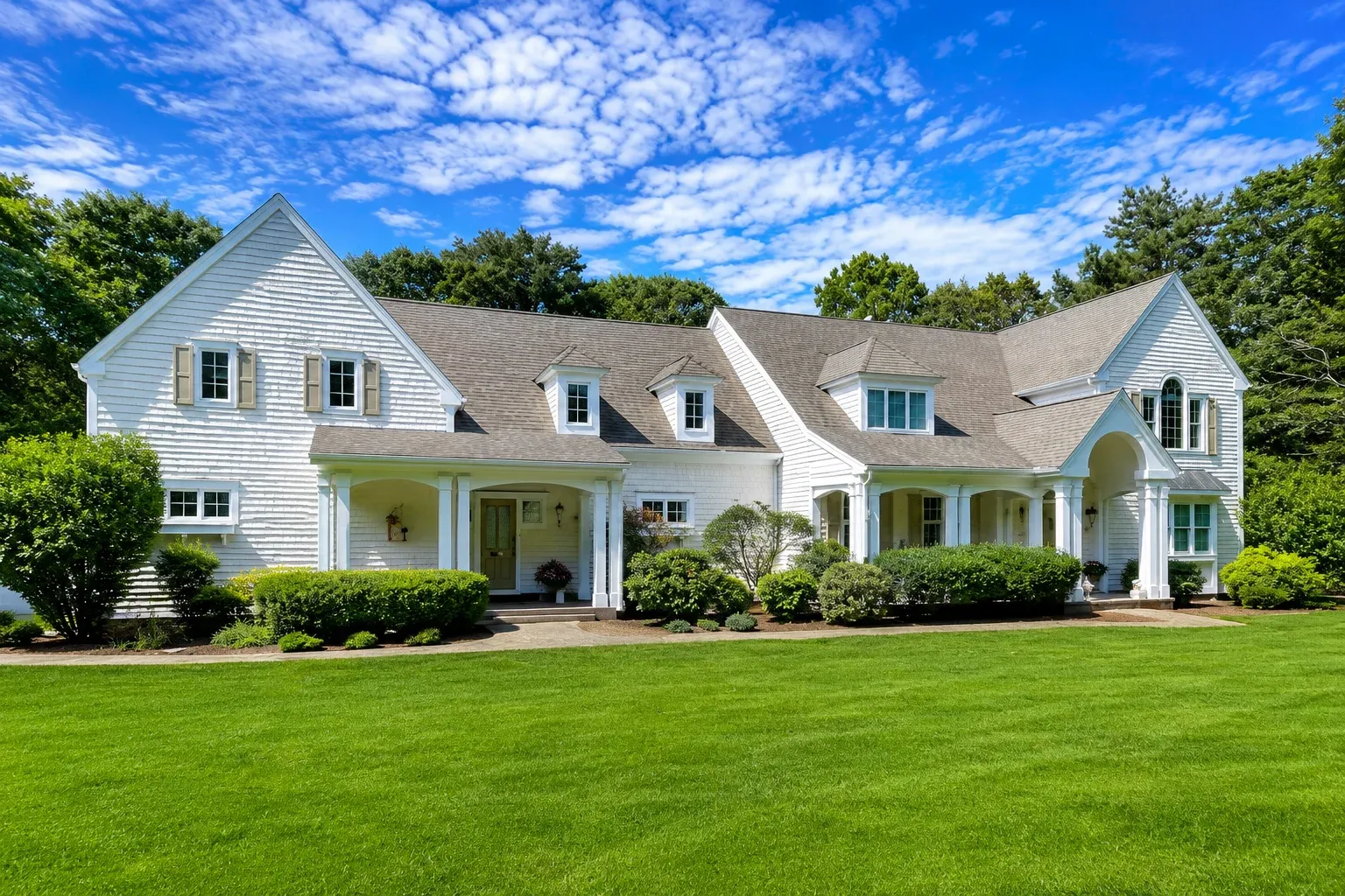 Exterior house painting project in Hyannis Cape Cod