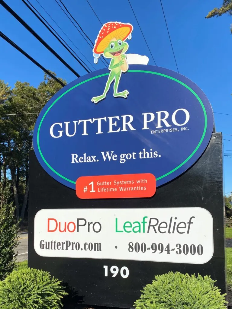 work photo from gutterpro.com