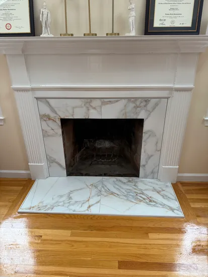 work photo from precisiontileandflooring.com