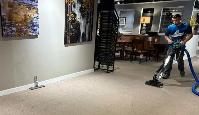 Commercial cleaning of a business in Lebanon NH