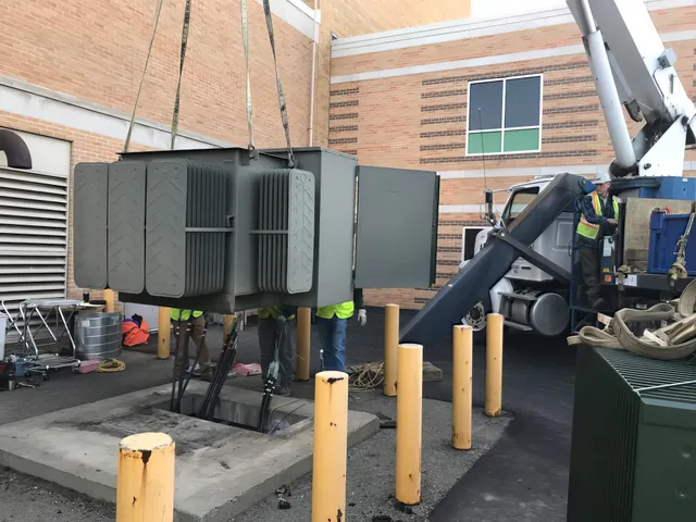 Hampden Electrical work photo