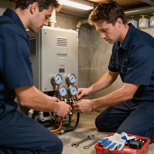 work photo from gordonheatingandcooling.com