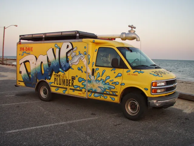 Dave the Plumber work photo