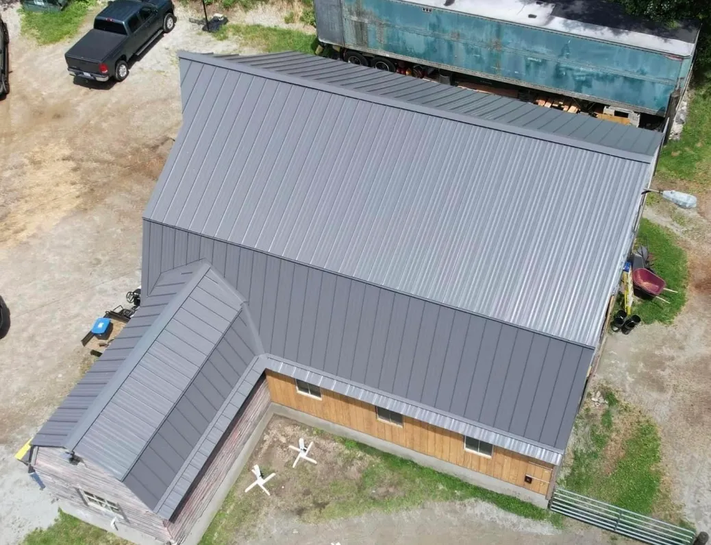work photo from modernssmetalroofing.com