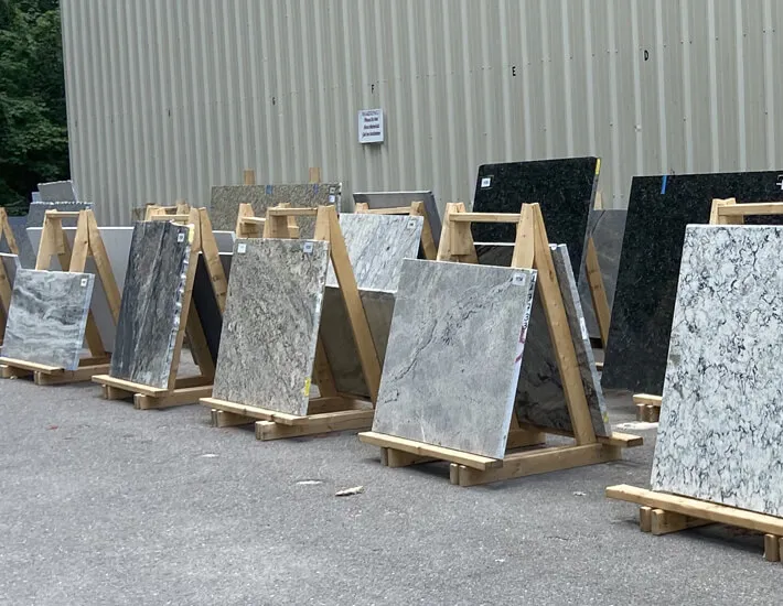 Merrimack Stone & Cabinets stone remnants