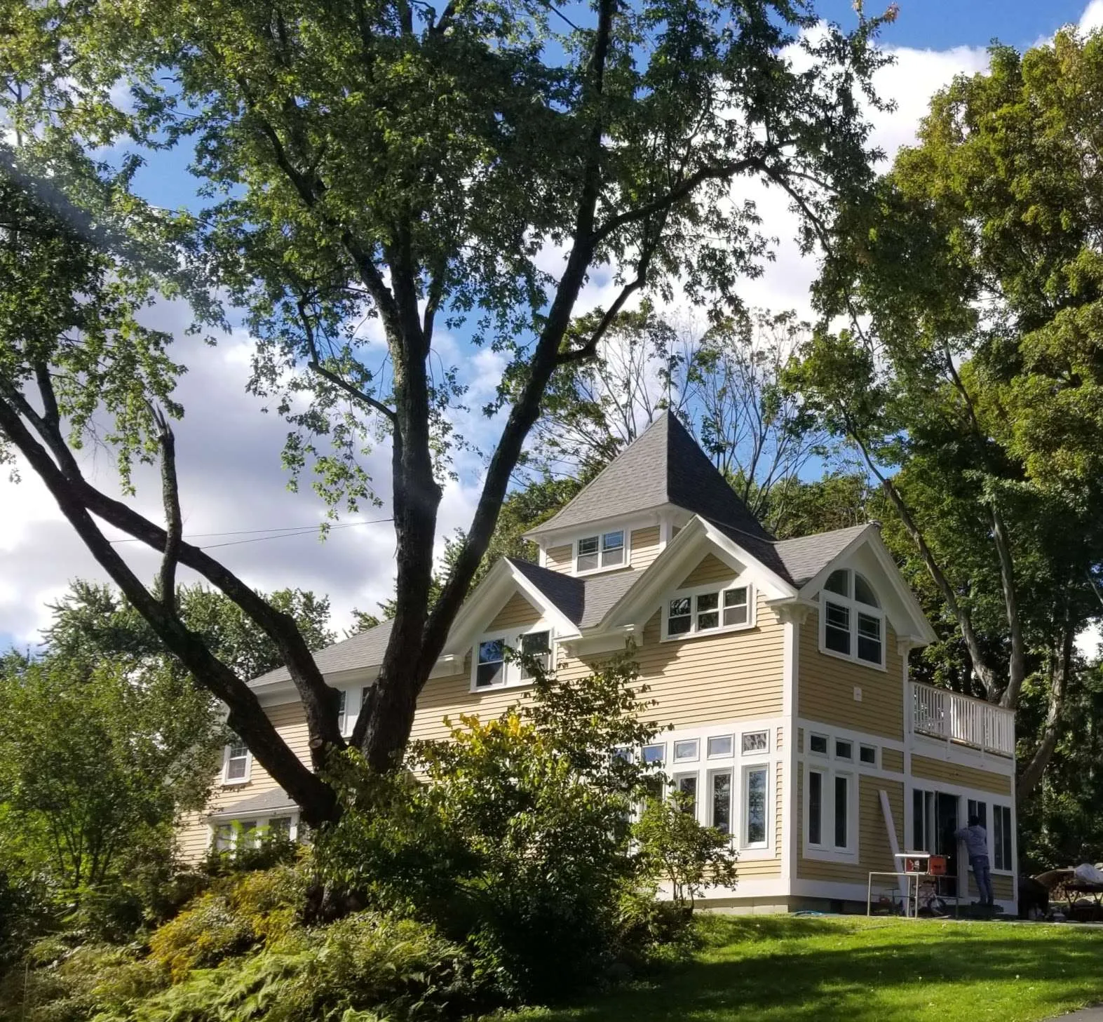 Shingle-Style Addition
