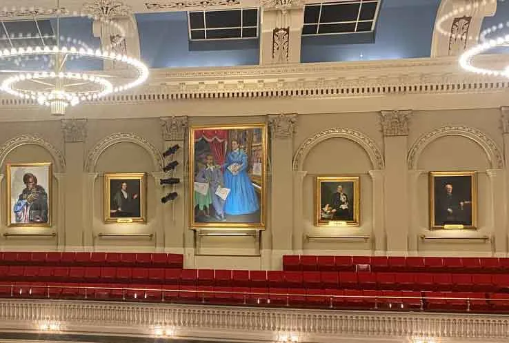 Repaint job for an art museum
