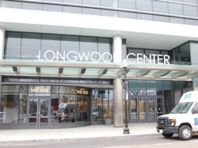 Longwood Center entrance with