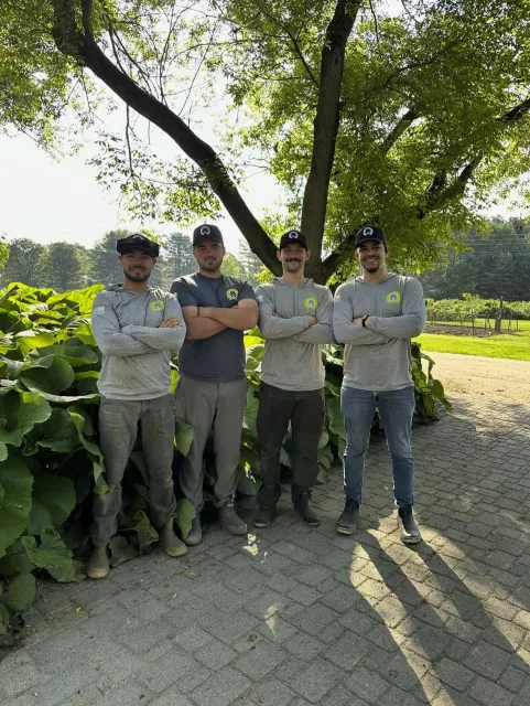 With 2025 in full swing, just a quick shoutout to the crew that makes it all happen. This team of solid guys shows up every day ready to bring your landscaping dreams to life &mdash; proud to roll onto the next project and continue crushing this land