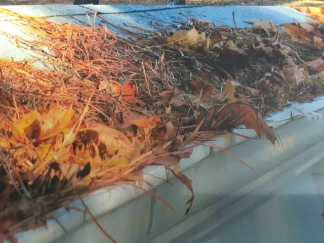 Cape Cod Gutter Cleaning work photo