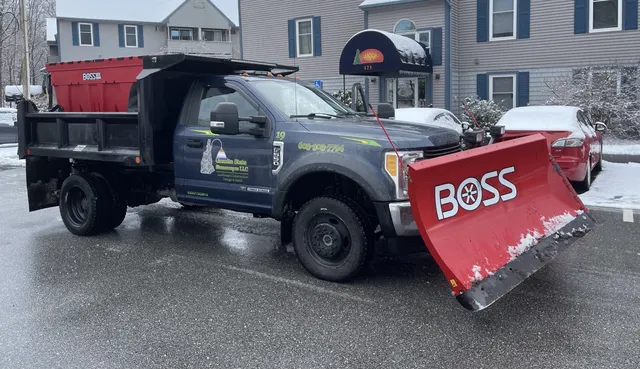 ford dump truck with plow & sander
