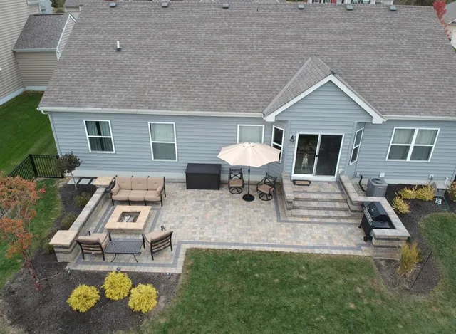 Paver patio installation in Fairfield County CT