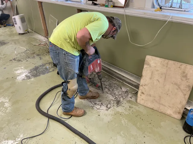 Berkshire concrete repair work photo