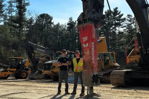 Excavation and site work by Collins & Sons Excavating in Western MA