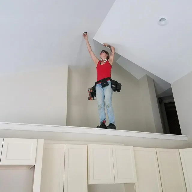 Electrical work in progress
