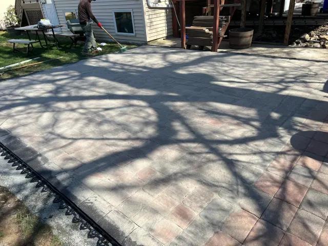 work photo from justinlandscapingmasonry.com