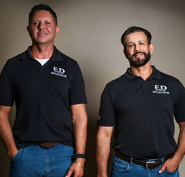 Elcio and the E&D Fencing team