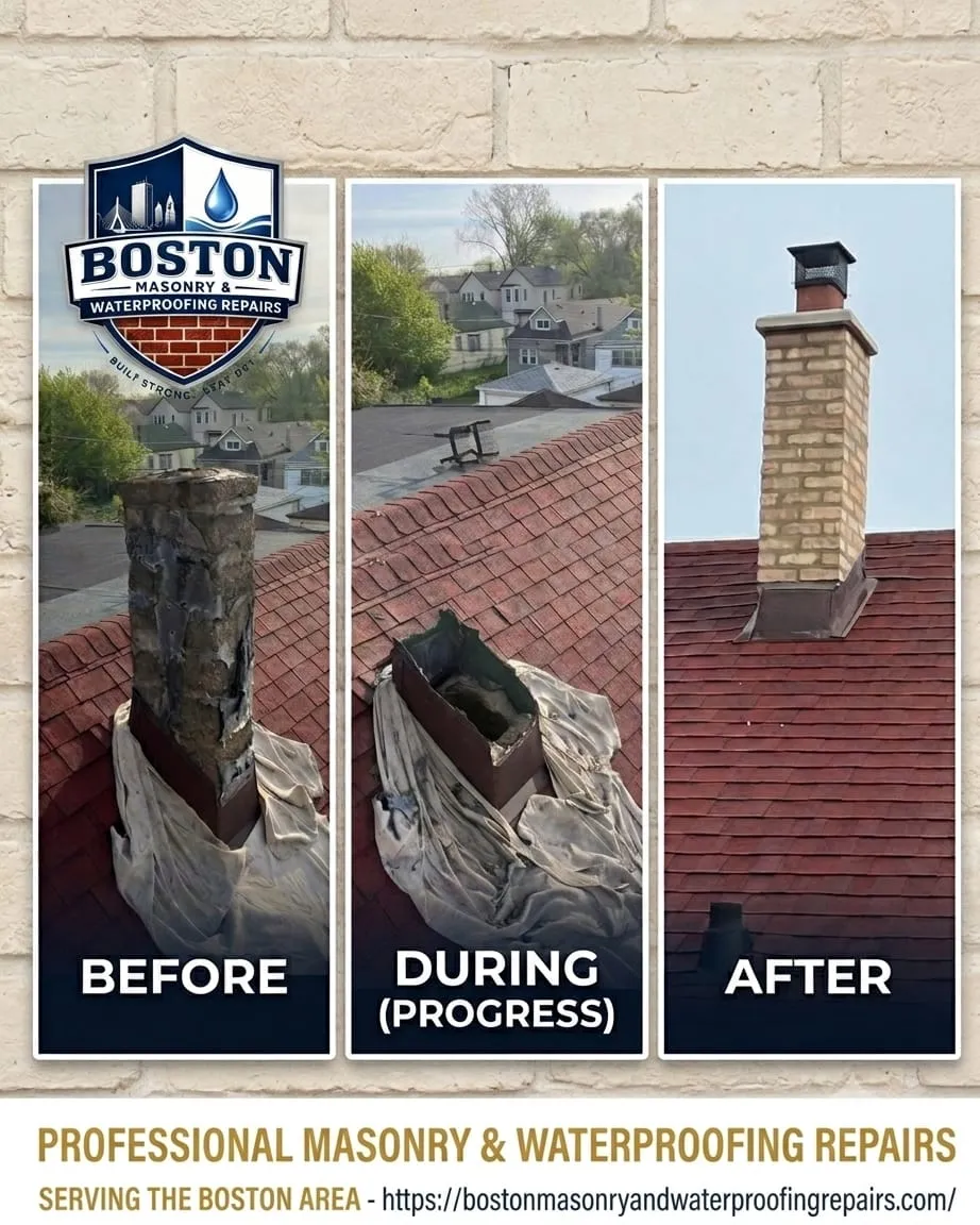 Boston masonry and waterproofing repairs