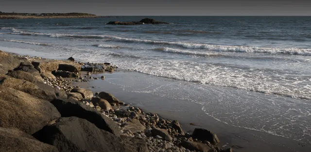 Beach with rocks