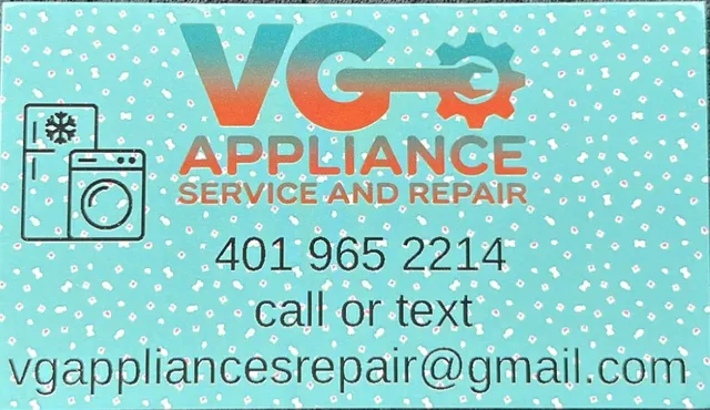 VG APPLIANCE SERVICE AND REPAIR work photo