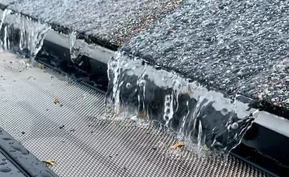 installation of gutter gards