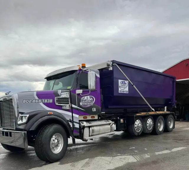 Tuttle's Trucking & Recycling work photo