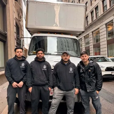 Esquire Movers near truck in Boston