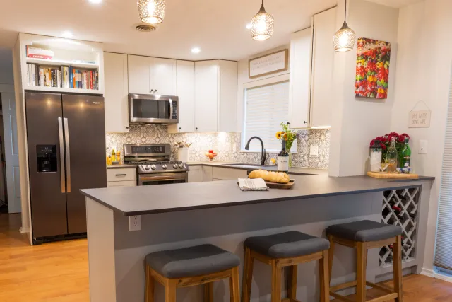 Eat-in kitchen remodel Burlington VT