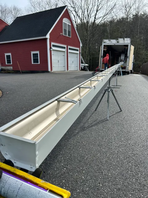 Kimball Seamless Gutters work photo