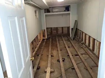 Sump pump failed in a hard rain in Brockton, MA