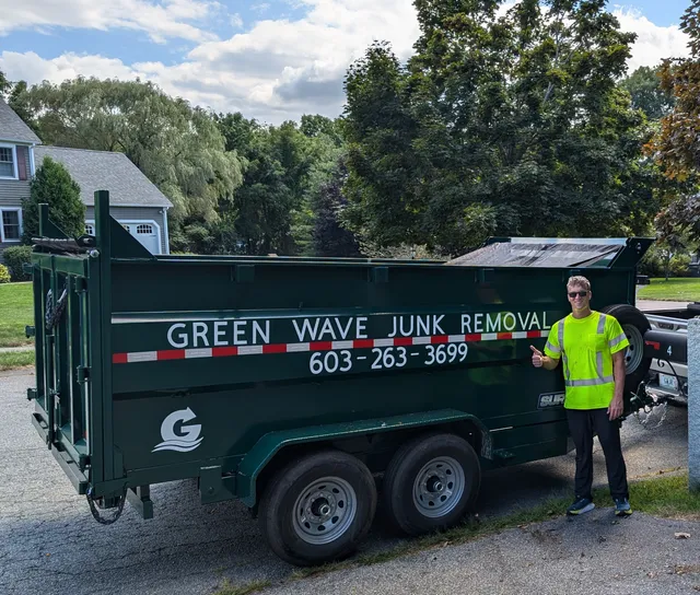 Green Wave Junk Removal work photo