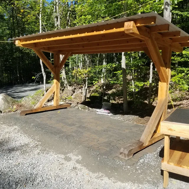 Schiavone Timber Framing and Artistic Woodcrafts LLC work photo